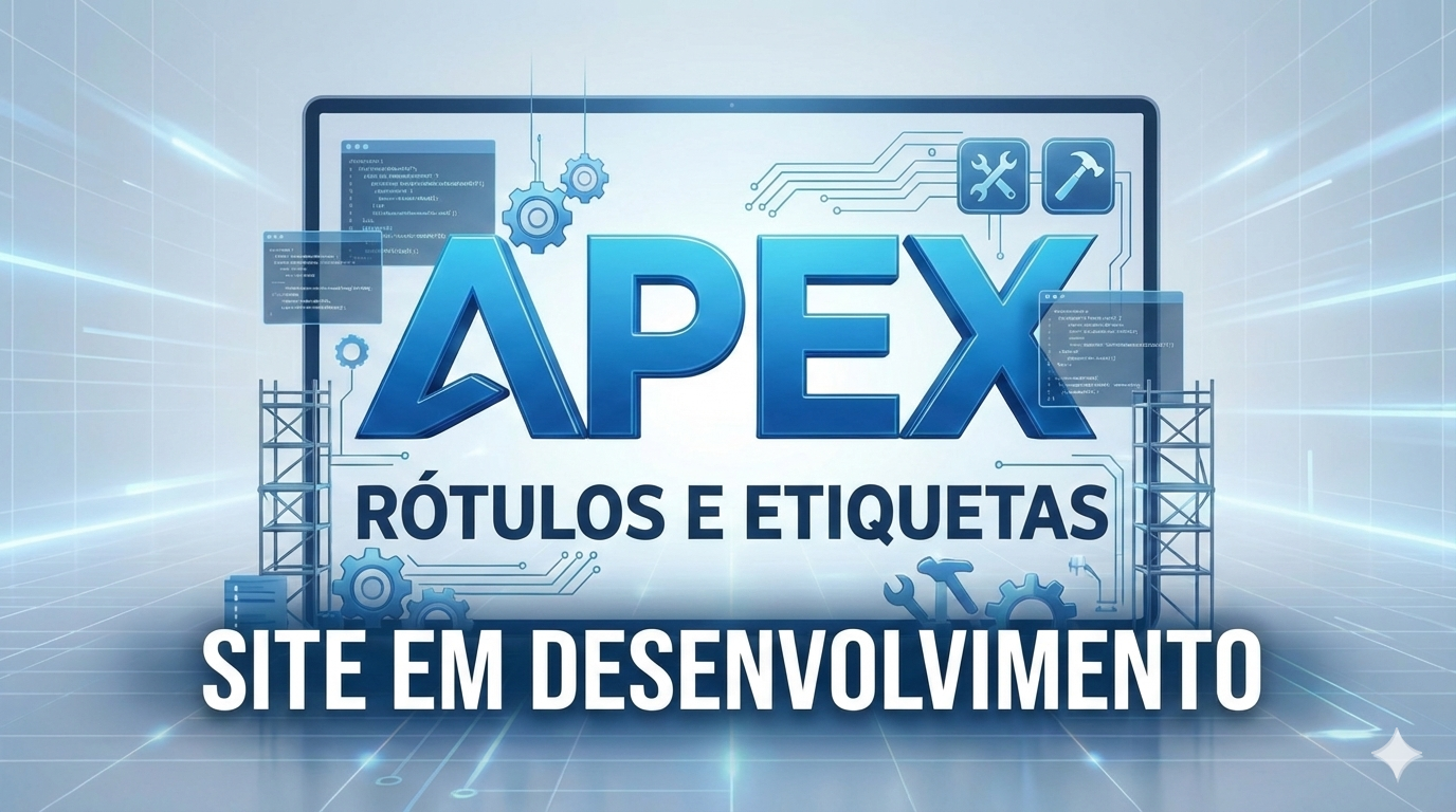 Apex Rótulos e Etiquetas - Site em Desenvolvimento